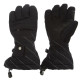 Dievčenské lyžiarské rukavice Spyder SYNTHESIS  - čierna