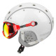 Lyžiarská prilba Casco SP-3 AIRWOLF  - biela